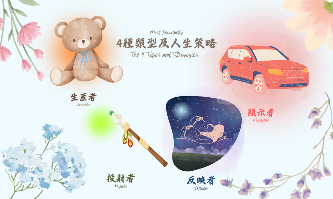 最重要的：四種類型與人生策略 懶人包